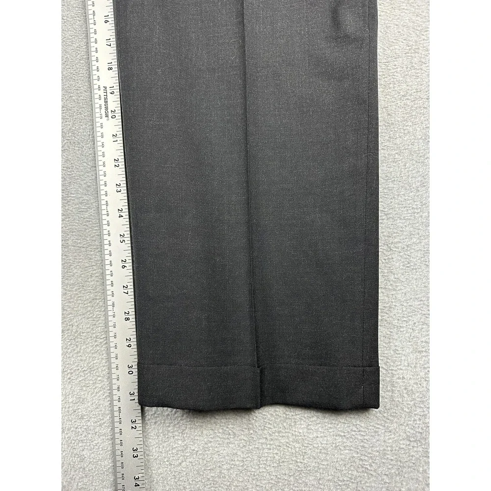Tailors' Row Suit Mens 44R 36x31 Gray Wool 2 Piece Classic Fit Business Formal